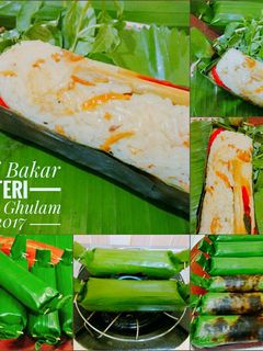 Foto resep Nasi Bakar Ikan Teri