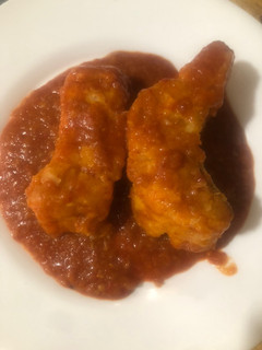 Una foto de Bacalao a la vizcaína