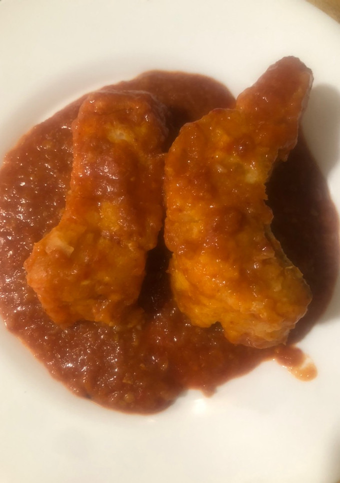 Una foto de Bacalao a la vizcaína