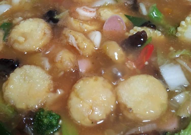 Langkah Mudah untuk Membuat Sapo Tahu HALAL ala Chinese Food yang Lezat Sekali