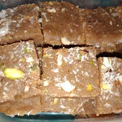 A picture of Chanay ki daal ka halwa.