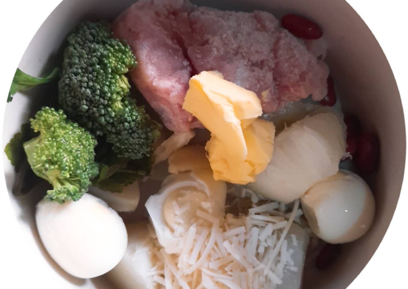 MPASI 7 bln : Kentang Ayam Brokoli