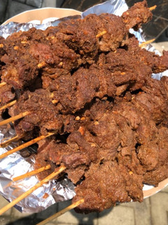 A picture of Beef suya.