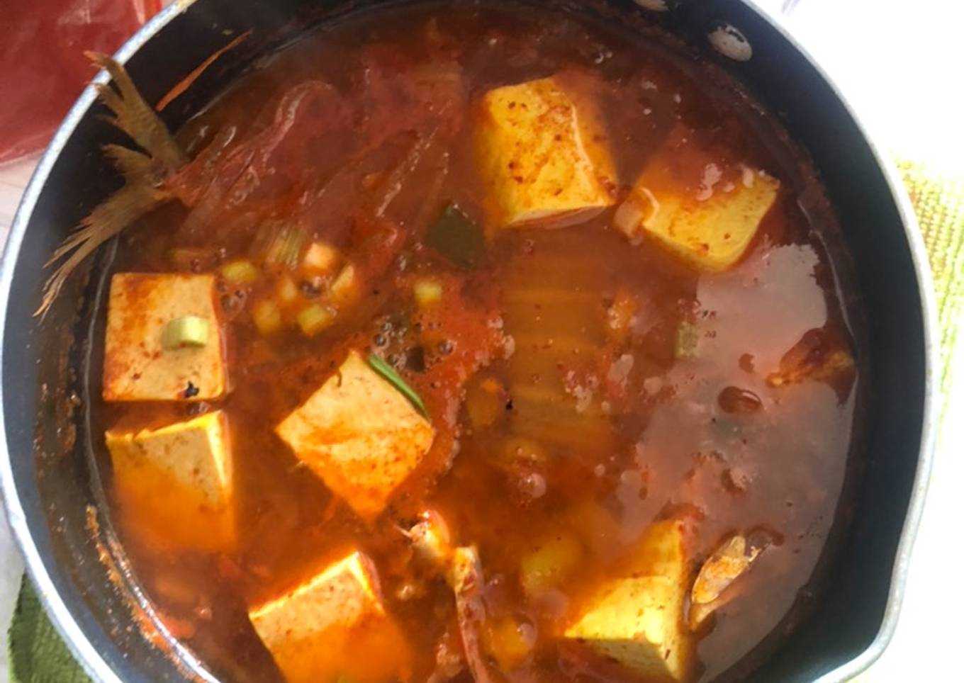 Kimchi Cige Ikan Kembung (sop ikan kembung ala Korea)