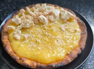 Zdjęcie przepisu Mazurek z lemon curd.