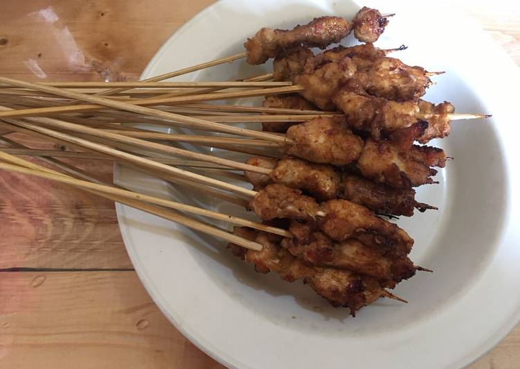 Sate ayam pedas manis