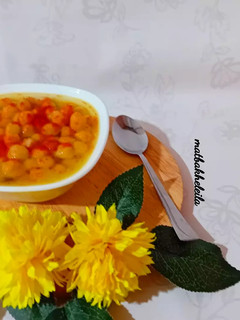 عکسی از دستور لب لبی تند و آتشین🌶 با عصاره قلم(نخودآب)