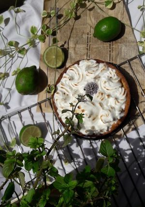 Une photo de Tarte aux citrons meringuée