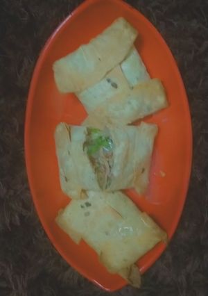 पापड़ पॉकेटस(Papad pockets recipe in Hindi) रेसिपी मुख्य फोटो