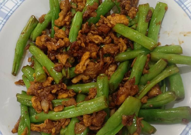 Tumis buncis - telur orak arik ala zheyenkš»