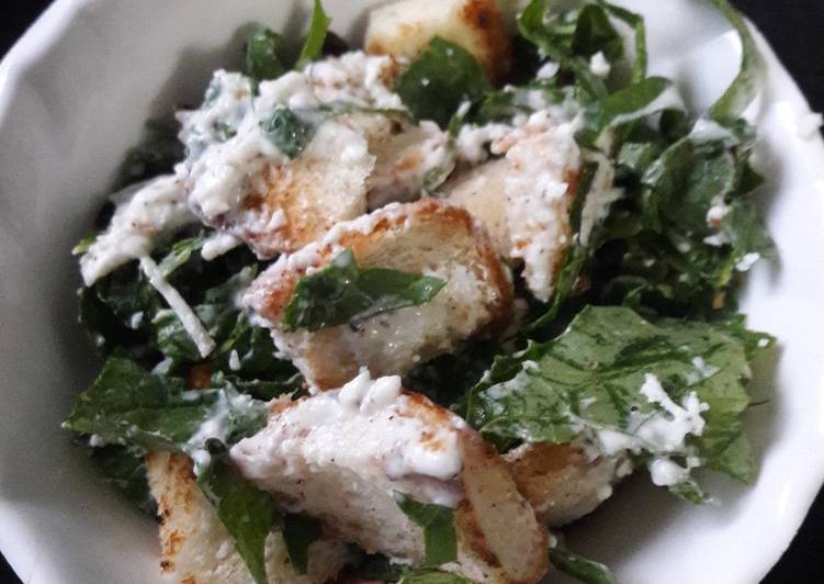 Easiest Way to Prepare Homemade Caesar salad