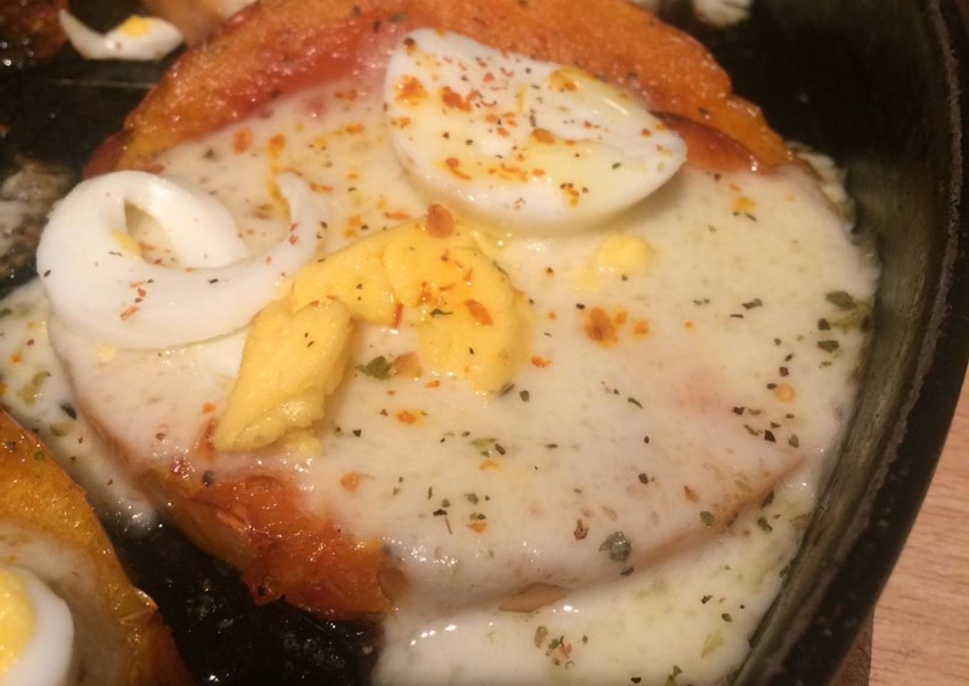 Pizzetas de calabaza y huevo