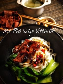 Foto resep Mie Pho Sapi Vietnam Ala Rumahan