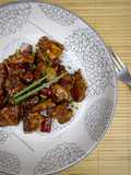 Pollo agridulce picante estilo Kung Pao (versión saludable)