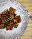 Pollo agridulce picante estilo Kung Pao (versión saludable)