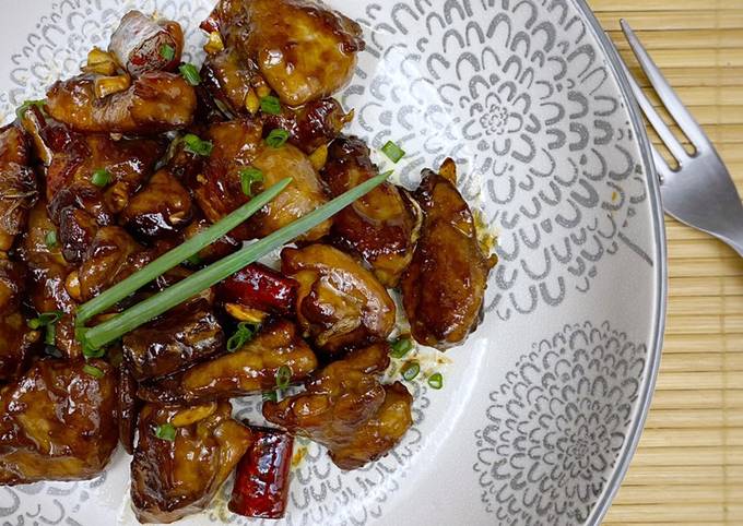 Pollo Agridulce Picante Estilo Kung Pao (versión Saludable) Receta De ...