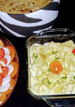 A picture of Malai chicken.