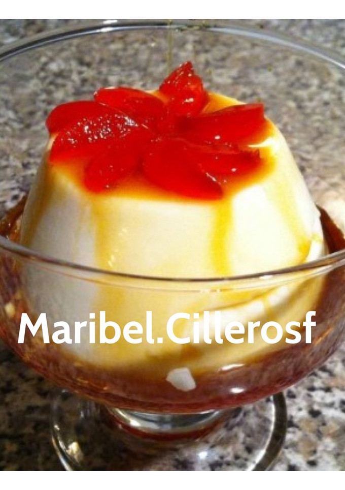 Una foto de Panna Cotta