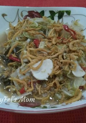 Foto resep Tumis Sawi Putih Tabur Teri Medan