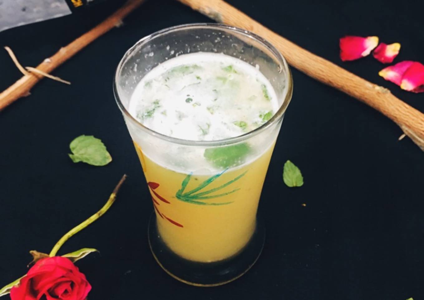 Mint Mosambi Mocktail