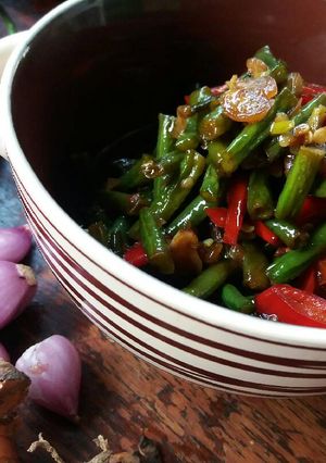 Foto resep Oseng kacang panjang