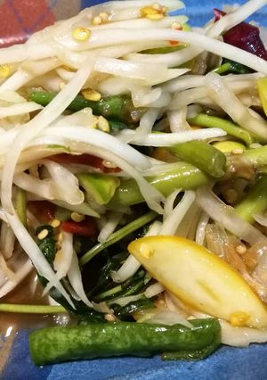 รูปของ ส้มตำ ตำป่า อาหารอีสาน