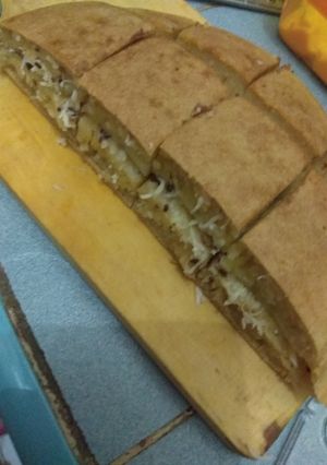 Foto resep Martabak teflon coklat kismis keju empuk dan kenyal