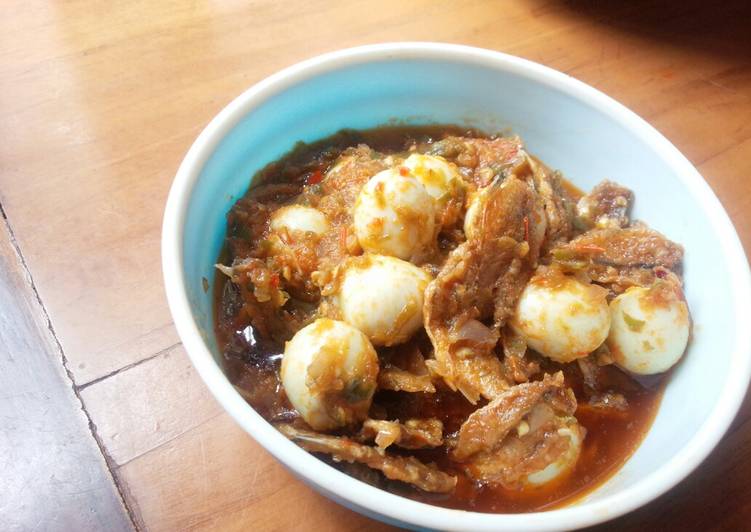 Sambal Ijo Ikan Asin Telur Puyuh endess