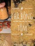 Ăn dặm cho bé: Chà bông tôm