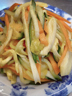泡菜涼拌杏鮑菇 的食譜成品照片