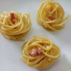 A picture of Frittatine di Carbonara.