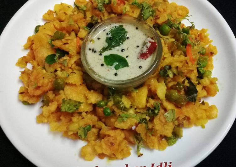 Easiest Way to Make Any-night-of-the-week Kachumber idli