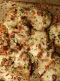 Bacon and cheese smashed potatoes