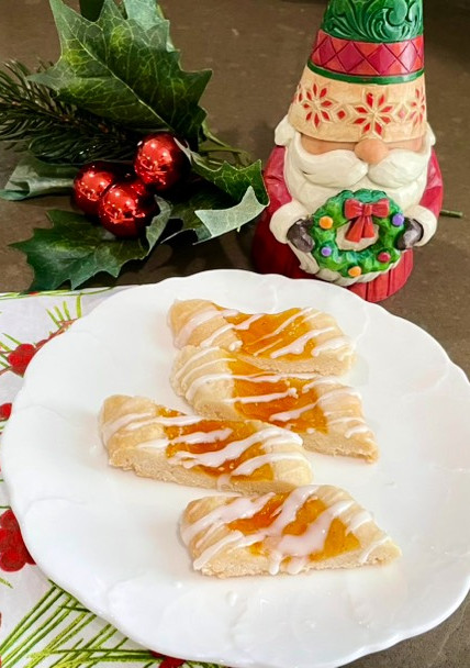 A picture of Apricot (and Raspberry!) Diagonals.