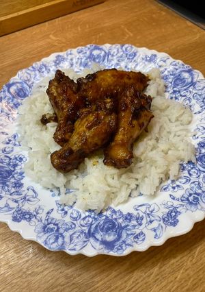 Mézes-mustáros csirkeszárny recept fotója