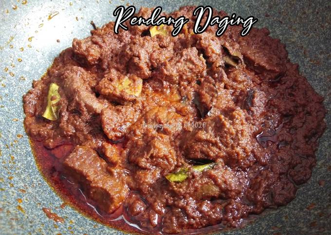 Ternyata begini loh! Bagaimana cara membuat Rendang Daging favorit ala diana_az yang sempurna