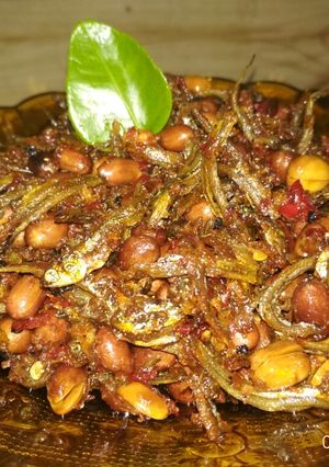 Foto resep 36. Sambel Teri Kacang Simple Pedas