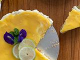 Lemon Curd Mascarpone pie