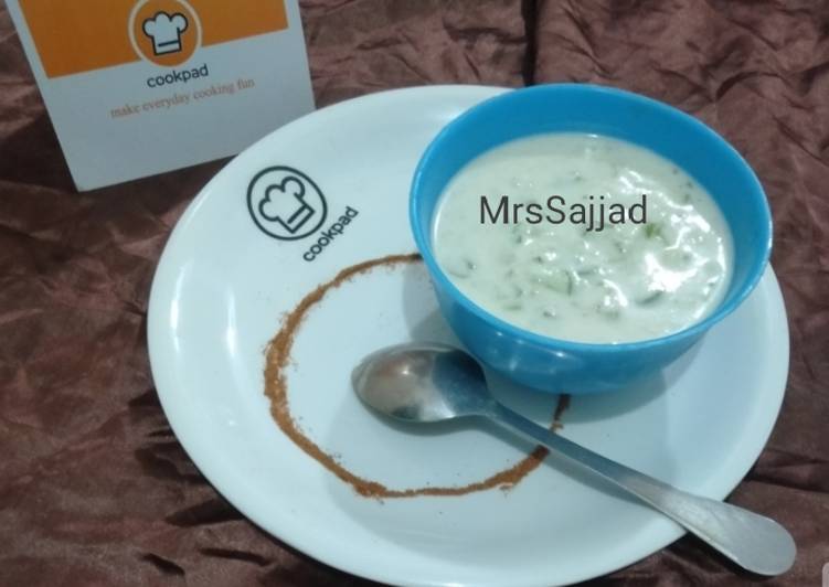 Easiest Way to Prepare Speedy Cucumber raita