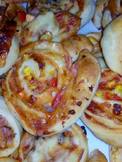 Pizzás csiga 🐌 recept fotója