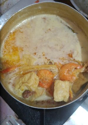 Foto resep Kare Udang, Tahu.. Two Step (no🖐msg), menu anak