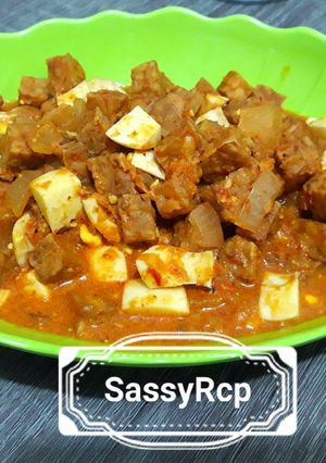 Foto resep Oseng tempe telor berkuah
