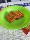 Gabin pisang cokelat meleleh