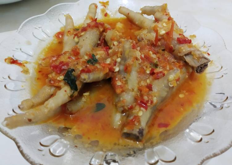 Resep Ceker Pedas | Rahasia Membuat Ceker Pedas yang Enak