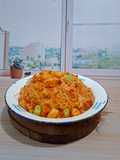 Balado Bihun, Kentang & Pete