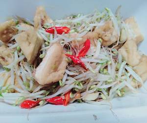 Cara Memasak Cepat Tumis toge n tahu Paling Enak