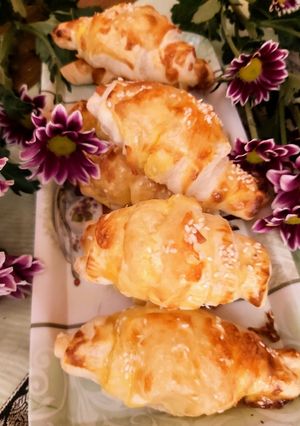 Sajtos croissan 🧀🥐 recept fotója