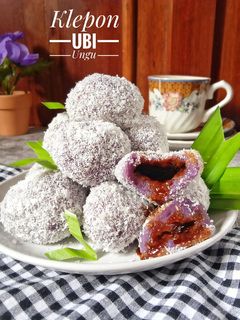 Foto resep Klepon Ubi Ungu