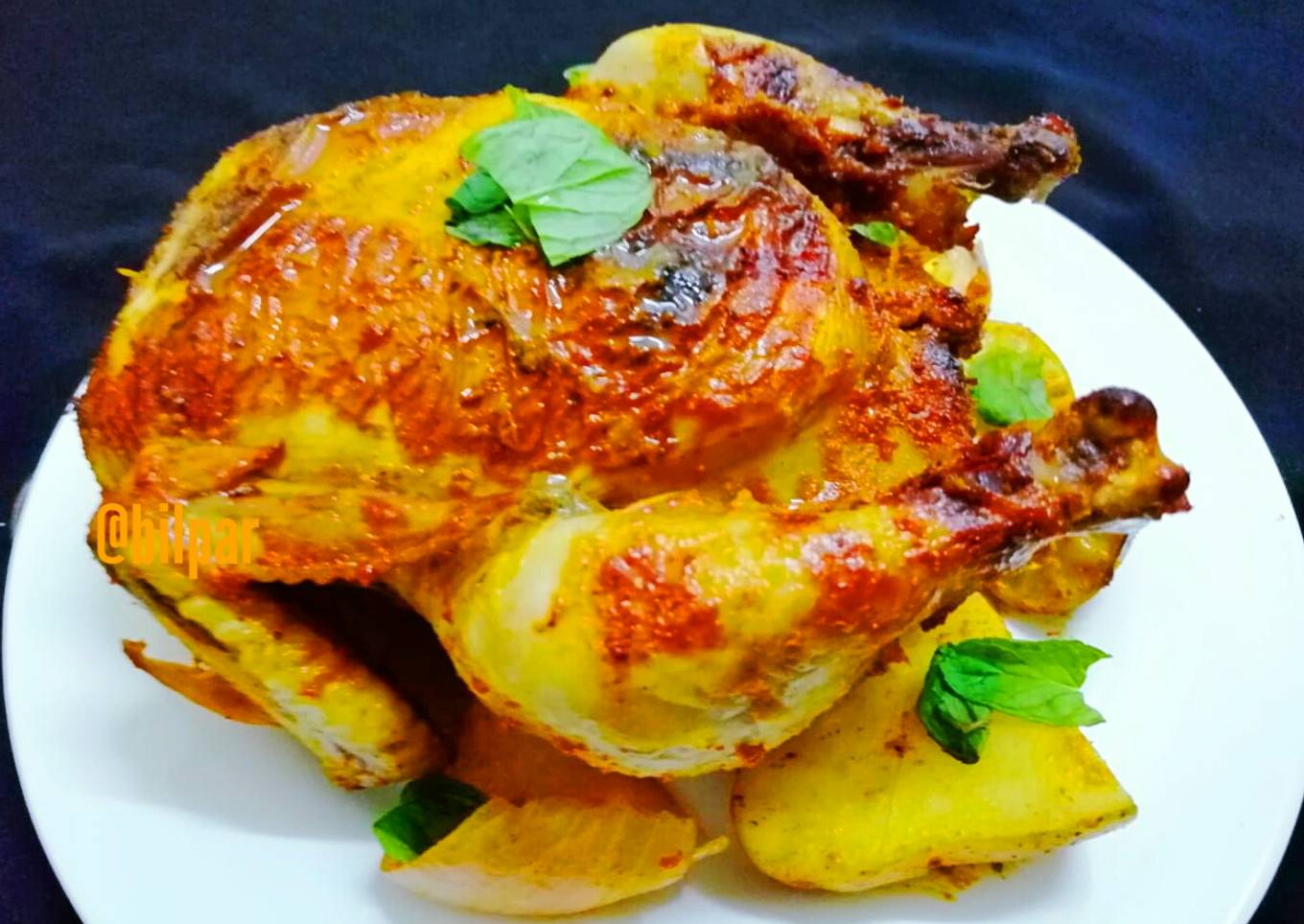 Masala roast whole Chicken