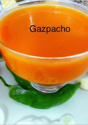Φωτογραφία της συνταγής Gazpacho η κρύα σούπα